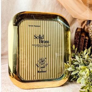 Solid Brass Picture Frame‎ by Bowen